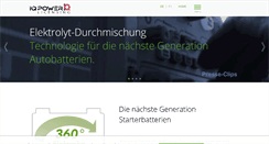 Desktop Screenshot of iqpower.com